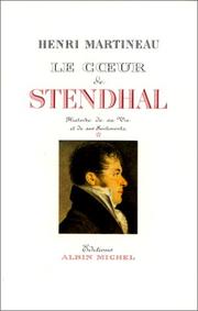 Cover of: Le Coeur de Stendhal, tome 1