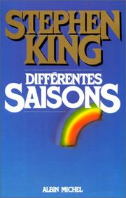 Cover of: Différentes saisons by Stephen King