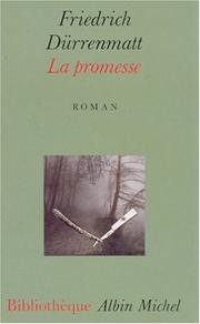 Cover of: La promesse by Friedrich Dürrenmatt
