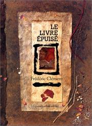 Cover of: Le livre épuisé