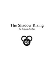 Cover of: The shadow rising