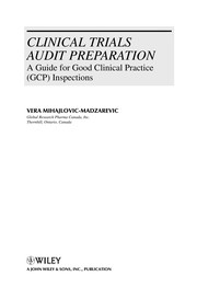 Cover of: Clinical trials audit preparation by Vera Mihajlovic-Madzarevic