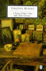 Cover of: Room of Ones Own Three Guineas (Twentieth Century Classics) by Virginia Woolf, Anna Snaith, Hermione Lee, Virginia Woolf