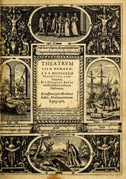 Cover of: Theatrvm Vitae Humanae by Jean Jacques Boissard