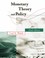 Cover of: Monetary theory and policy
