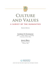 Cover of: Culture and values by Lawrence Cunningham