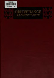 Cover of: Deliverance by Elliot L. Grant Watson