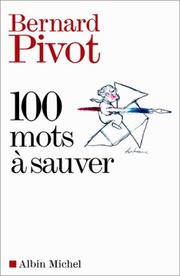 Cover of: 100 mots à sauver