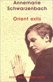 Cover of: Orient exils