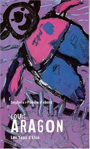 Cover of: Les Yeux D'Elsa by Louis Aragon