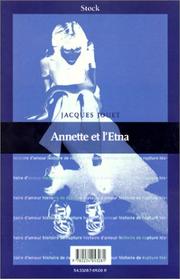Cover of: Annette et l'Etna by Jacques Jouet