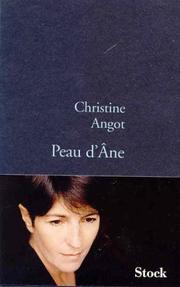 Cover of: Peau d'âne by Christine Angot
