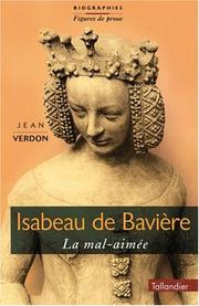 Cover of: Isabeau de Bavière  by Jean Verdon