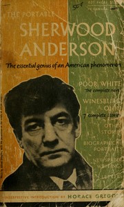 Cover of The portable Sherwood Anderson