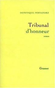Cover of: Tribunal d'honneur: roman