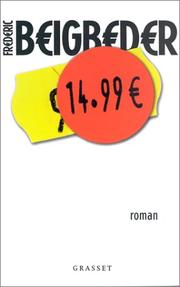 Cover of: 14.99 Â by Frédéric Beigbeder