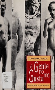 Cover of: La Gente no me gusta