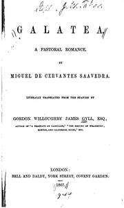 Cover of: Galatea: A Pastoral Romance