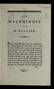 Cover of: Aux dauphinois
