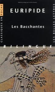 Cover of: Bacchantes (cp32) by Euripides