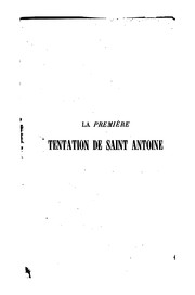 Cover of: La première Tentation de Saint Antoine (1849-1856) by Gustave Flaubert