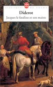 Cover of: Jacques Le Fataliste by Denis Diderot