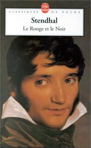 Cover of: Le rouge et le noir by Stendhal
