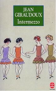 Intermezzo by Jean Giraudoux