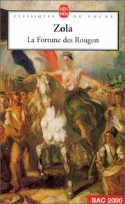 Cover of: La Fortune DES Rougon by Émile Zola