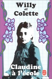 Cover of: Claudine a L'ecole by Colette, Willy