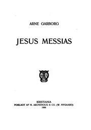 Cover of: Jesus Messias