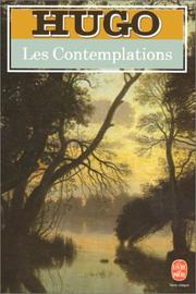 Cover of: Les Contemplations by Hugo
