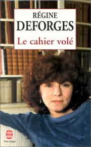 Cover of: Cahier Vole, Le