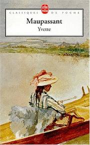 Cover of: Yvette by Guy de Maupassant, Gérard Gengembre