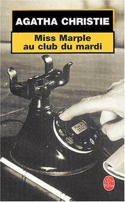 Cover of: Miss Marple Au Club Du Mardi by Agatha Christie