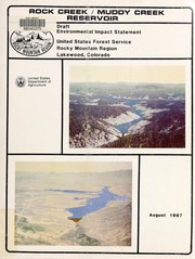Cover of: Draft environmental impact statement for the Rock Creek/Muddy Creek Reservoir, Routt and Grand counties, Colorado