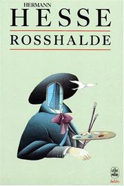 Cover of: Rosshalde by Hermann Hesse
