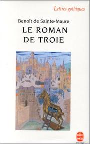 Cover of: Le roman de Troie