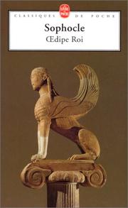 Cover of: Oedipe Roi
