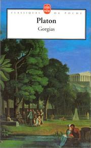 Cover of: Gorgias by Πλάτων