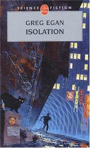 Cover of: Isolation by Greg Egan
