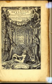 Cover of: Georgi Marcgravi de Liebstad, misnici Germani, Historiæ rerum naturalium Brasiliæ, libri octo ...: Cum appendice de Tapuyis, et Chilensibus