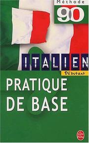 Cover of: Methode 90 italien - pratique de base