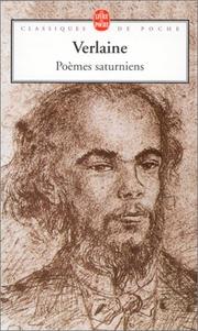 Cover of: Poemes saturniens