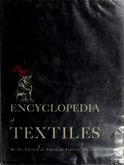 Cover of: AF encyclopedia of textiles by by the editors of American fabrics magazine.