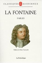 Cover of: Fables by Jean de La Fontaine, Marc Fumaroli