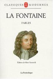 Cover of: Fables by Jean de La Fontaine, Jean de La Fontaine, Marc Fumaroli