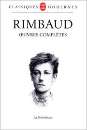 Cover of: Arthur Rimbaud  by Arthur Rimbaud, Pierre Brunel