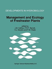 Cover of: Management and Ecology of Freshwater Plants