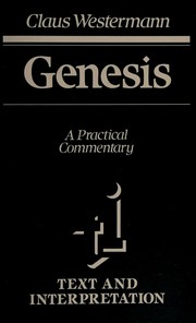 Cover of: Genesis by Claus Westermann